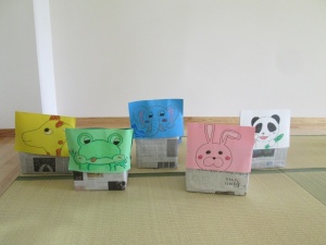 次は、動物列車をして遊ぶよ。