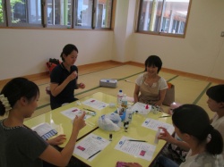 好きな香りのアロマを混ぜて、 自分だけのアロマが出来上がりました。