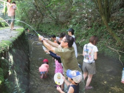 パパ、すごーい。上手だね。