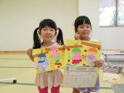 おしゃれでカラフルな みのむしさんの出来上がり♡