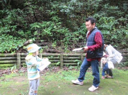 僕は、赤いものを見つけたよ！