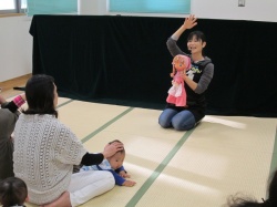 ♪ぼうず、ぼうず♪ 頭、なでなで～