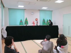 ちょっとびっくりしたけど、 人形劇、楽しかったです。