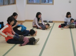 最後は足のマッサージで のんびり、ゆったり。