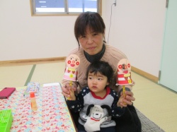 おばあちゃんと一緒に作ったよ。