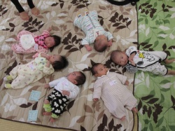 初めての記念撮影。 みんなで、はい☆ポーズ！