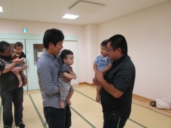 ♪お茶を飲みに来てください 　はい、こんにちは♪