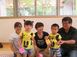 みんなで、はい☆ポーズ