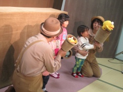 おともだちも一緒に “こんにちは”