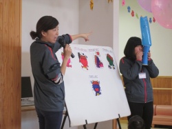 いろいろなおにさんがいます。 フーフー。 これは泣き虫おにさんです。