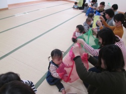 いないいないばぁ。