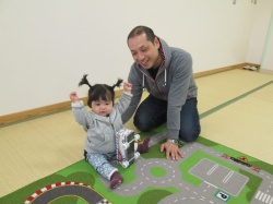 やったー！ バスのできあがり!!