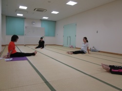 ゆったりとした呼吸が 大切です。