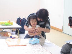 こちょこちょこちょ～。