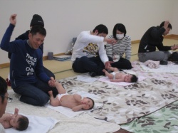 くるくるくる、ぽーん。