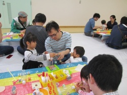 ここにアンパンマンを貼ったら