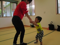 次は、メリーゴーランド。