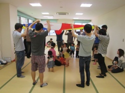 バルーンでパパに