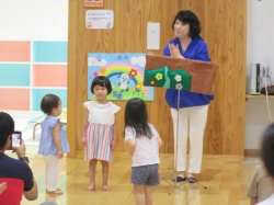 お友だちも一緒に歌いました。