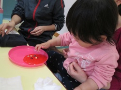 ぷにぷに、スライムのできあがり。