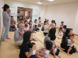 誕生会にたくさんのおともだちが集まったよ！