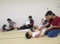 足をいっぱい動かすの、楽しいな！