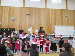 ♪クリスマスコンサート♪ 子どもたちも一緒に歌ってくれました！