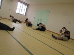 パパと一緒に右に急カーブ！パパだととってもダイナミック！