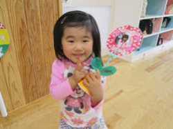 2015年　母の日プレゼント作り