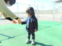 ママと一緒にチャレンジ！