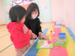かわいい鬼さんの出来上がり☆彡