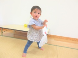 かわいいてるてる坊主の出来上がり！！