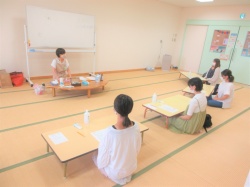 アロマの種類や効能などのお話を聞けました！ 