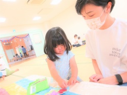 ママみててね！一人でできたよ！