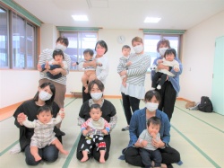 最後に全員で記念の1枚を撮れました。 また一緒に遊ぼうね♫